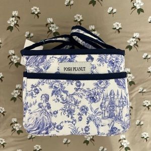 Posh Peanut Briar diaper caddy basket